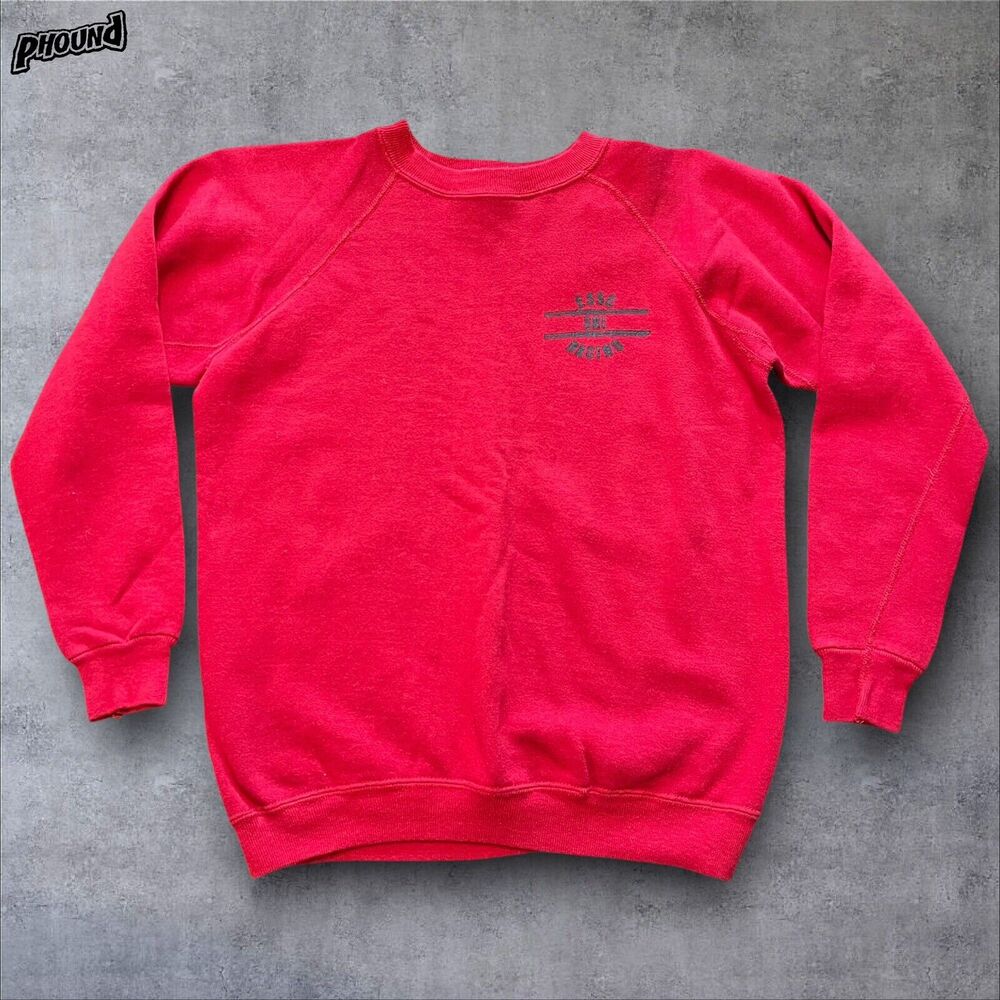Vtg Wilson ESSC Eastern Slope Ski Racing M 50/50 Sweatshirt